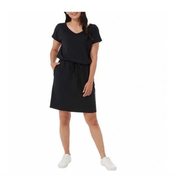 BE COOL Black V-Neck Dress - Picture 1 of 8